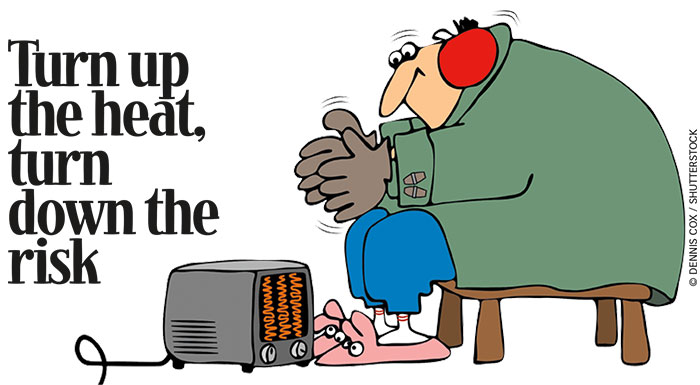 Turn up the heat, turn down the risk: Safety tips for portable electric heaters